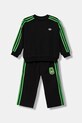 Παιδική φόρμα adidas Originals πλεκτό ύφασμα μαύρο JW5331