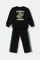 Παιδική φόρμα adidas Originals JW5331 μαύρο AW25