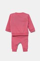 Tepláková súprava pre bábätká adidas Originals JY0137 ružová AW25