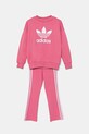 adidas Originals trening copii tricotaj roz JY3741