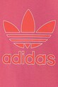 Pamučna dječja trenirka adidas Originals roza KA0222