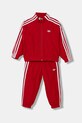 Παιδική φόρμα adidas Originals πλεκτό ύφασμα κόκκινο KC5052