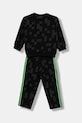 Chłopiec adidas Originals dres bawełniany dziecięcy KD9823 czarny