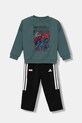 adidas trening copii Marvel tricotaj turcoaz JL9179