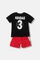 adidas set de bumbac pentru copii Marvel JW9968 rosu AW25