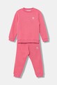 Детски анцуг adidas Originals щампа розов JY4880
