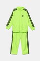 Детски анцуг adidas Originals трикотаж зелен JY0023