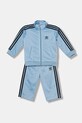 Дитячий спортивний костюм adidas Originals аплікація блакитний JY0024