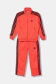 adidas Originals trening copii tricotaj rosu JY1146