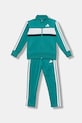 adidas komplet dresowy dziecięcy JN2245 zielony AW25