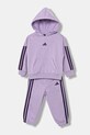 adidas trening copii tricotaj violet JV9856
