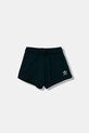 Detská bavlnená súprava adidas Originals zelená JY4875