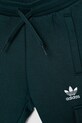 Детский спортивный костюм adidas Originals зелёный JY4877