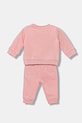 Puma dres niemowlęcy MINICATS ESS Crew Set FL INF 686280 różowy AW25