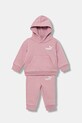 Puma dres dziecięcy MINICATS Loungewear Set FL INF dzianina różowy 686282