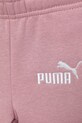 Chłopiec Puma dres dziecięcy MINICATS Loungewear Set FL INF 686282 różowy