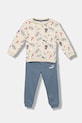 Puma tuta per bambini MINICATS AOP Crew Set FL INF applique beige 689731