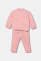 Dětská tepláková souprava Puma MINICATS Full-Zip Set FL INF 689732 růžová AW25
