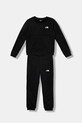 The North Face dres dziecięcy KID TNF PERFORMANCE FLEECE SET dzianina czarny NF0A8CV0JK31