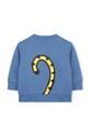 Dječja pamučna trenirka Kenzo Kids plava K61502.86.102
