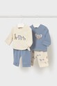 Σετ μωρού Mayoral Newborn Βρεφικό προϊόν μπλε 2621.1G.Newborn.9BYA