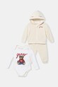 Guess dres niemowlęcy 3-pack dzianina beżowy H5BW07.KAVN4.9BYA