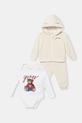 Guess dres niemowlęcy 3-pack dzianina beżowy H5BW07.KAVN4.9BYA