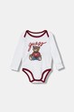 Chłopiec Guess dres niemowlęcy 3-pack H5BW07.KAVN4.9BYA bordowy