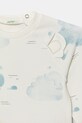 United Colors of Benetton dres niemowlęcy turkusowy 3QGXAK01B.W.seasonal