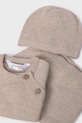 Βρεφικό βαμβακερό σετ Mayoral Newborn 9981.1A.Newborn.9BYA μπεζ AW25