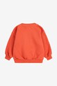 Bobo Choses dres niemowlęcy bawełniany Rolling Dog pomarańczowy 225FB003