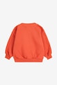 Bobo Choses dres niemowlęcy bawełniany Rolling Dog pomarańczowy 225FB003