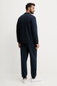EA7 Emporio Armani dres bawełniany AF13512.7M000907 granatowy AW25