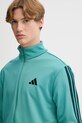 Tepláková súprava adidas 3-Sripes JX5518 tyrkysová