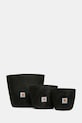 Carhartt WIP set di vasi di cotone Canvas Planter Set pacco da 3 verde I032014.49XX