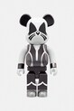 Medicom Toy decorative figurine Be@rbrick KISS Catman Chrome Ver. 1000% gray KISS.Catman.1000
