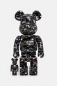 Dekoračná figúrka Medicom Toy Be@rbrick Anever Black 100% & 400% 2-pak čierna Anever.Black.100.400