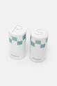 Posudica za sol i papar Café Kitsuné Checkerboard Porcelain Salt And Pepper bijela PU08106O0010