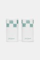 Posudica za sol i papar Café Kitsuné Checkerboard Porcelain Salt And Pepper PU08106O0010 bijela AW25