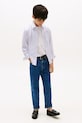 Хлопчик Дитяча бавовняна сорочка Tommy Hilfiger KB0KB09681.9BYA білий