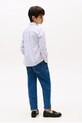 Дитяча бавовняна сорочка Tommy Hilfiger білий KB0KB09681.9BYA