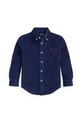 Παιδικό βαμβακερό πουκάμισο Polo Ralph Lauren 322878888500 σκούρο μπλε AW25