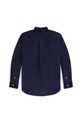 Παιδικό βαμβακερό πουκάμισο Polo Ralph Lauren 323878888500 σκούρο μπλε AW25