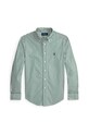 Dječja pamučna košulja Polo Ralph Lauren 323979319003 zelena AW25