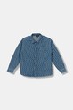 Emporio Armani camicia jeans bambino/a lunga blu EB000780.AF19479
