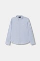 Emporio Armani cămașă de bumbac pentru copii lung albastru EB000625.AF16580