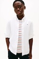Tommy Hilfiger koszula dziecięca bawełna biały KB0KB09262.128.176.9BYA