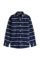 Tommy Hilfiger koszula dziecięca KB0KB10096.104.122.9BYA granatowy AW25