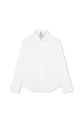 BOSS cămașă de bumbac pentru copii J52675.102.108 alb AW25