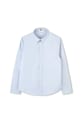 BOSS koszula bawełniana dziecięca J52675.102.108 niebieski AW25
